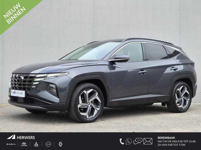 Hyundai TUCSON 1.6 T-GDI PHEV Comfort Smart 4WD / Fabrieksgarantie tot 05-2027 / Dealer onderhouden / Stuur- & Stoelverwarming / Elektrische Achterklep / Trekgewicht 1350 kg / Achteruitrijcamera / Apple Carplay Android Auto / EAER bereik 62 km