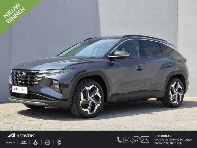 Hyundai TUCSON 1.6 T-GDI PHEV Comfort 4WD / Dealer onderhouden / Fabrieksgarantie tot 05-2027 / All season banden / Stuur- & Stoelverwarming / Trekgewicht 1350 kg / Elektrische achterklep / Achteruitrijcamera / Apple Carplay Android Auto /