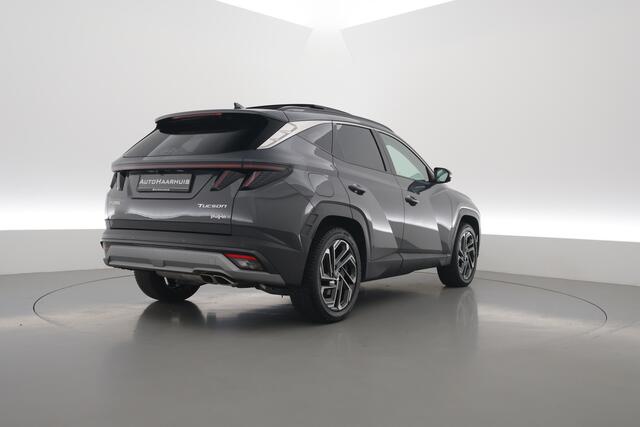 Hyundai TUCSON 1.6 T-GDI PHEV Premium 4WD | Rijklaar! | Facelift | S/K-Dak | Widescreen | HUD | Memory+Leder | Ventilatie | Stuur-Stoelverw. | Adapt. Cruise | Krell Audio | Elek. Klep | 360*+PDC | LED | 19'' V