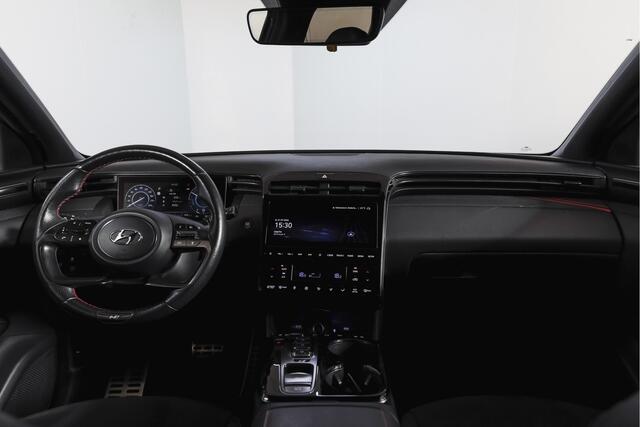 Hyundai TUCSON 1.6 T-GDI HEV N Line Sky Orig. NL | S/K-Panodak | Adapt. Cruise | Stoel-+Stuurverw. | PDC | 360 Camera | NAV+App. Connect | ECC | Afn. Trekhaak | LM 19" |