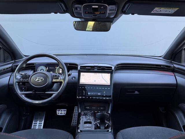 Hyundai TUCSON 1.6 T-GDI PHEV N Line Sky 4WD / Dealer Onderhouden / Elektrisch Verstelbare Stoelen met Geheugen / 360 Graden Camera / Stoelverwarming & Ventilatie / Elektrische achterklep / Apple Carplay Android Auto / Krell Audio Systeem / Keyless Entry & Start /