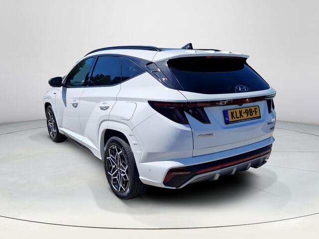 Hyundai TUCSON 1.6 T-GDI HEV N Line Sky | Rijklaarprijs! | Panoramadak | 1.650kg trekgewicht | 360 Camera | Elektrisch verstelbare, verwarmde en verkoelde stoelen |