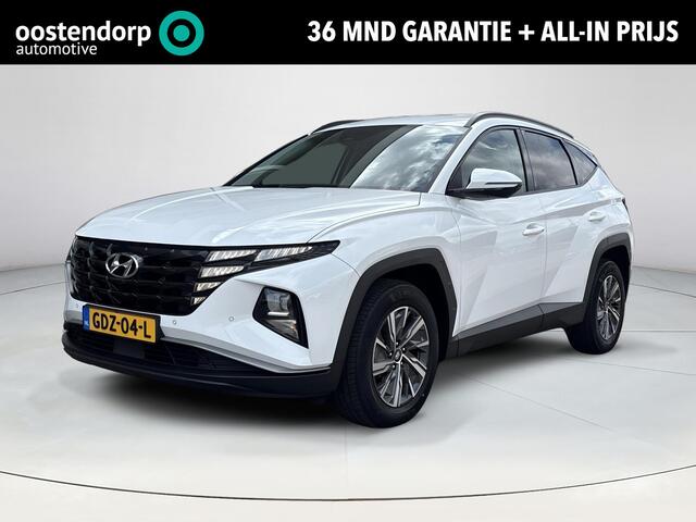 Hyundai TUCSON 1.6 T-GDI HEV Comfort Smart | Stoel en stuurverwarming | Trekhaak | Adaptieve cruise control | Elektrische achterklep | Achteruitrij camera | Parkeersensoren voor en achter |