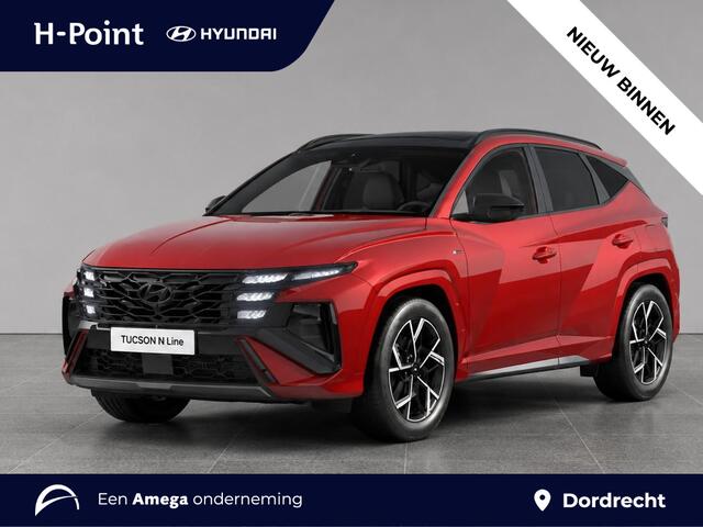 Hyundai TUCSON 1.6 T-GDI PHEV N Line Sky | 360° CAMERA | STOELVERW. V + A | STOELVERKOELING | ADAPTIVE CRUISE | HEAD-UP DISPPLAY | APPLE CARPLAY / ANDROID AUTO | NAVI | ELEKTRISCHE STOELVERSTELLING | MEMORY |
