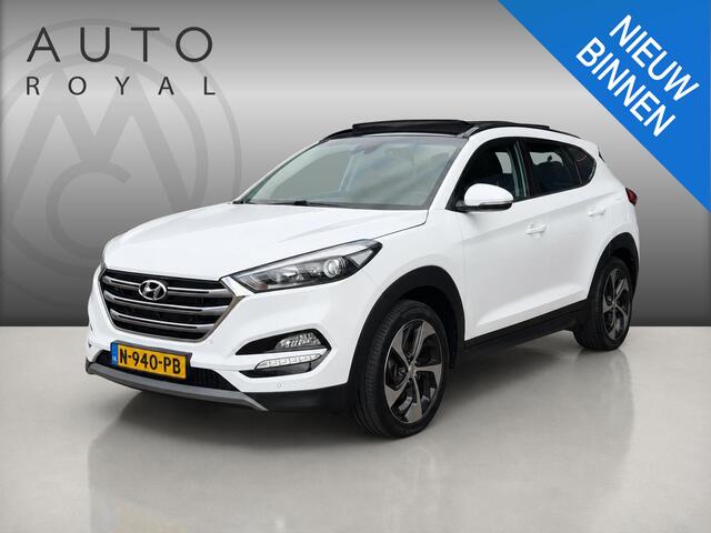 Hyundai TUCSON 1.6 T-GDi Comfort PANORAMADAK | CAMERA | TREKHAAK | STOELVERWARMING | STUURVERWARMING | NAVIGATIE | LED | AIRCO/ECC | CRUISECONTROL | APPLE CARPLAY / ANDROID AUTO