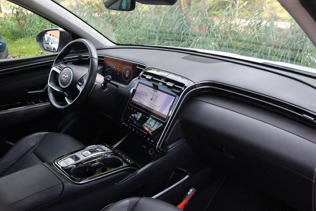 Hyundai TUCSON 1.6 T-GDI HEV 230pk Premium Sky Pano/Matrix LED/Leder/360/Keyless/Virtual Cockpit/Elek. stoelen+mem/19"/Trekhaak