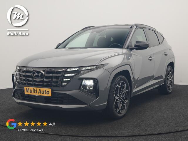 Hyundai TUCSON 1.6 T-GDI N Line 4WD PHEV 265pk Dealer O.H | Adaptive Cruise | Camera | Alcantara Sportstoelen & Stuur Verwarmd | Krell Audio | Apple Carplay | Keyless | Blis | 19"L.M | Navigatie | DAB | Plug In Hybrid |