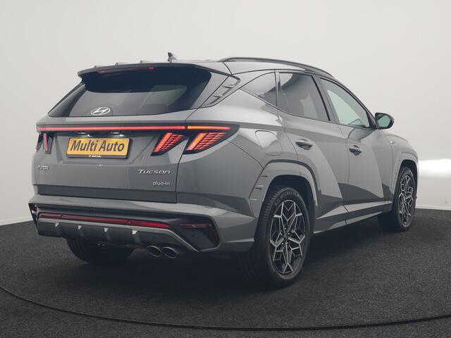 Hyundai TUCSON 1.6 T-GDI N Line 4WD PHEV 265pk Dealer O.H | Adaptive Cruise | Camera | Alcantara Sportstoelen & Stuur Verwarmd | Krell Audio | Apple Carplay | Keyless | Blis | 19"L.M | Navigatie | DAB | Plug In Hybrid |