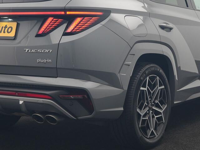 Hyundai TUCSON 1.6 T-GDI N Line 4WD PHEV 265pk Dealer O.H | Adaptive Cruise | Camera | Alcantara Sportstoelen & Stuur Verwarmd | Krell Audio | Apple Carplay | Keyless | Blis | 19"L.M | Navigatie | DAB | Plug In Hybrid |