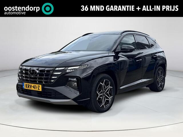 Hyundai TUCSON 1.6 T-GDI PHEV N Line 4WD | SOH 97,2% | Schuif-Kanteldak | Stoelverwarming/Ventilatie | Stuurverwarming | Elektrische stoelen met geheugenfunctie | 360* Camera |