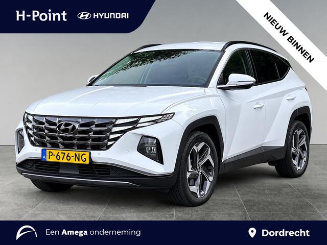 Hyundai TUCSON 1.6 T-GDI 230pk HEV Premium 230pk | TREKHAAK | STOEL VERWARMING & VENTILATIE | MEMORYFUNCTIE | 360 GRADEN CAMERA | ADAP. CRUISECNTRL | LEDER INTERIEUR |