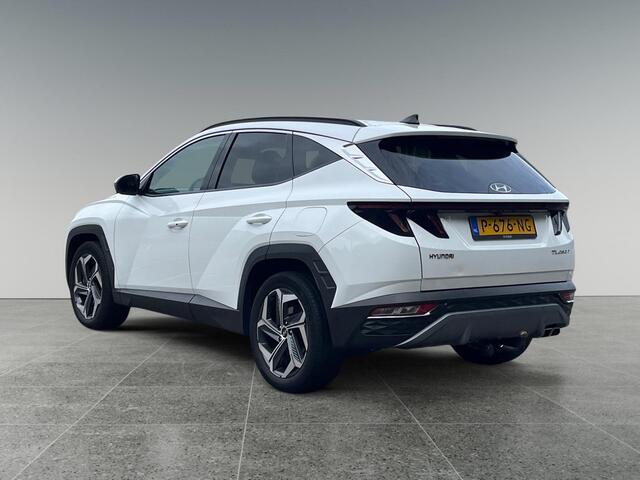 Hyundai TUCSON 1.6 T-GDI 230pk HEV Premium 230pk | TREKHAAK | STOEL VERWARMING & VENTILATIE | MEMORYFUNCTIE | 360 GRADEN CAMERA | ADAP. CRUISECNTRL | LEDER INTERIEUR |