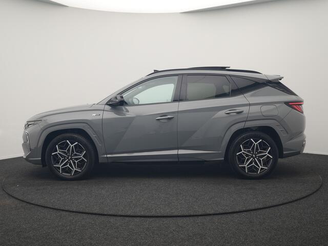 Hyundai TUCSON 1.6 T-GDI PHEV N Line Sky 4WD 265pk Dealer O.H. | Panodak | Adaptive Cruise | 360 Camera | Krell Audio | Alcantara Sportstoelen Ventilatie & Verwarmd | Keyless | BLIS | Stuur Verwarmd | Apple Carplay | Navigatie | DAB | Plug In Hybrid |