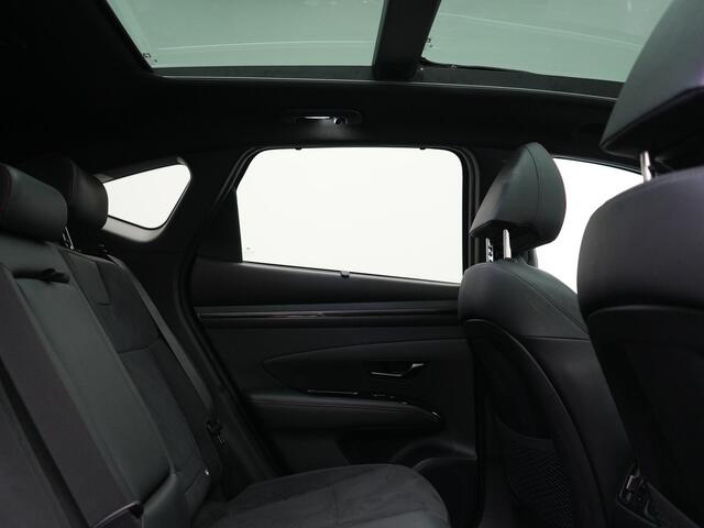 Hyundai TUCSON 1.6 T-GDI PHEV N Line Sky 4WD 265pk Dealer O.H. | Panodak | Adaptive Cruise | 360 Camera | Krell Audio | Alcantara Sportstoelen Memory & Ventilatie | Stoelen & Stuur Verwarmd | Blis | Keyless | Navigatie | DAB | Plug In Hybrid |