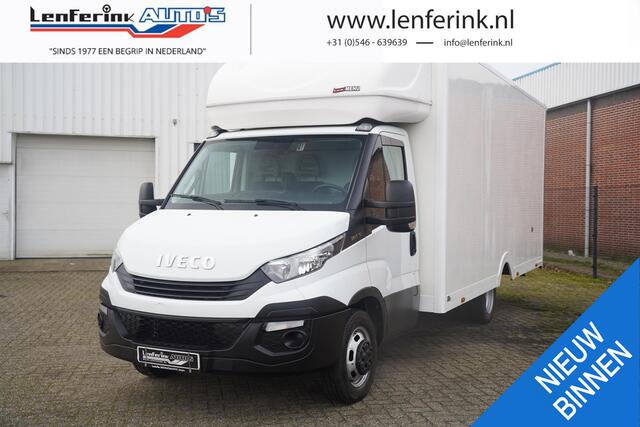 Iveco DAILY 35C14 140 pk Bakwagen met Deuren 30m3 Airco ECC, Cruise Control, Luchtvering, LxBxH 530x227x240 cm