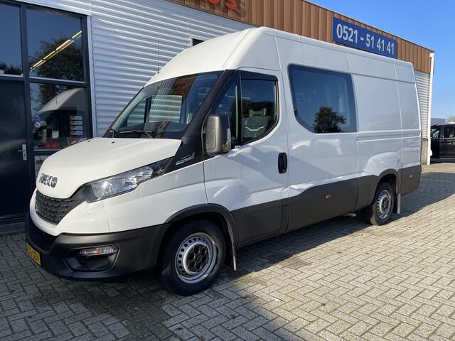 Iveco DAILY 35S16V 2.3 automaat L2H2 dubbel cabine DC 7 persoons ! / vaste prijs rijklaar ¤ 30.950 ex btw / lease vanaf ¤ 554 / climate control / 270 graden deuren / mag 3500 kg trekken !