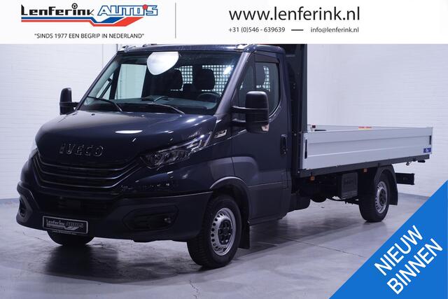 Iveco DAILY 35S18 180 pk Aut. Pick Up / Open Laadbak Airpro Luchtvering, Navi, Adapt. Cruise, Trekhaak 3.500 kg, BPM vrij