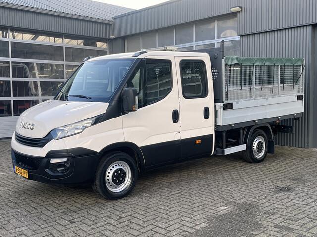 Iveco DAILY 35S12D 2.3 345 6 persoons 3500kg trekgewicht Airco Euro 6 Pick-up Open laadbak Bakwagen 1e eiegenaar P-up