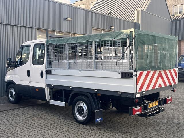 Iveco DAILY 35S12D 2.3 345 6 persoons 3500kg trekgewicht Airco Euro 6 Pick-up Open laadbak Bakwagen 1e eiegenaar P-up