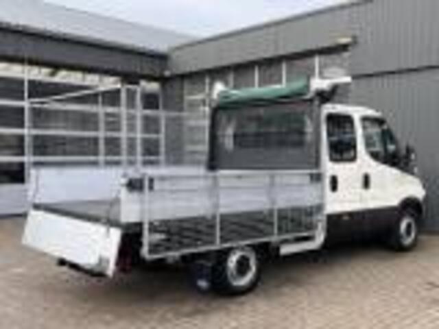 Iveco DAILY 35S12D 2.3 345 6 persoons 3500kg trekgewicht Airco Euro 6 Pick-up Open laadbak Bakwagen 1e eiegenaar P-up