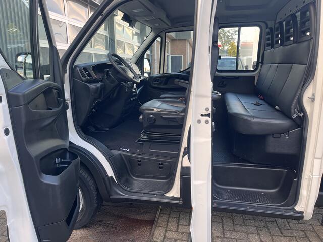 Iveco DAILY 35S12D 2.3 345 6 persoons 3500kg trekgewicht Airco Euro 6 Pick-up Open laadbak Bakwagen 1e eiegenaar P-up