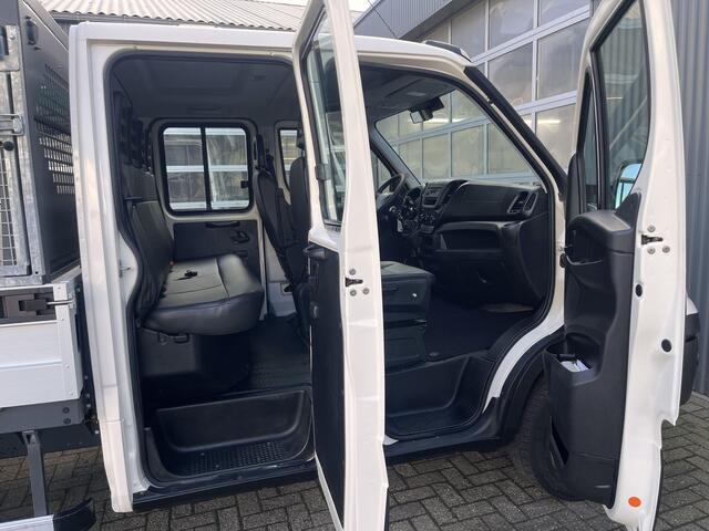 Iveco DAILY 35S12D 2.3 345 6 persoons 3500kg trekgewicht Airco Euro 6 Pick-up Open laadbak Bakwagen 1e eiegenaar P-up