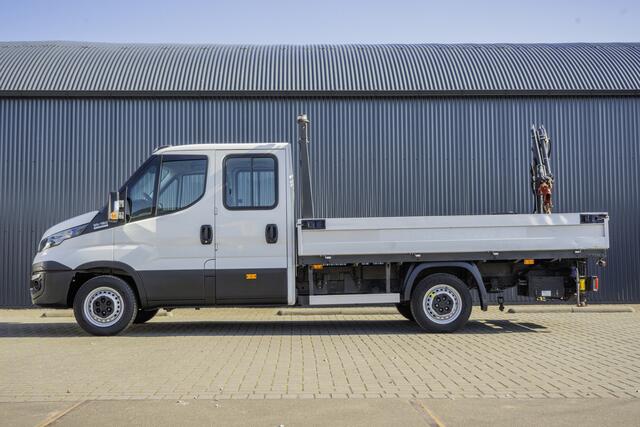 Iveco DAILY 35S18D | 3.0 180PK | Hiab 013 | 3.5T Trekgewicht | Automaat | Climate | Camera | Euro 6