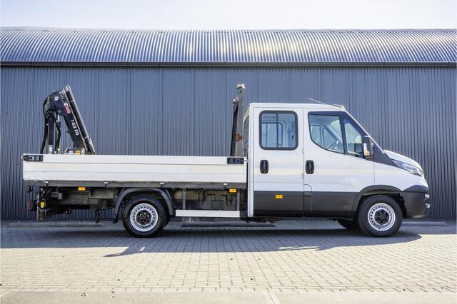 Iveco DAILY 35S18D | 3.0 180PK | Hiab 013 | 3.5T Trekgewicht | Automaat | Climate | Camera | Euro 6