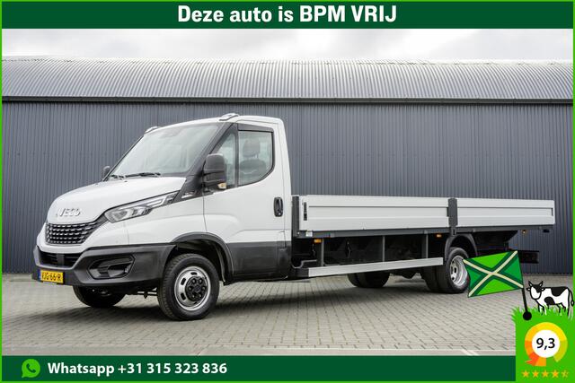 Iveco DAILY 50C18 3.0L | 6.15M-Open Laadbak | 180 PK | Automaat | Euro 6 | Cruise | Airco