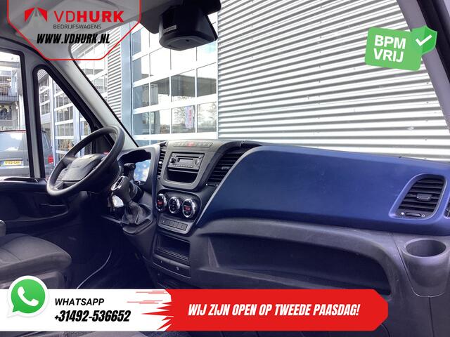 Iveco DAILY 35C14D 2.3 140 pk Aut. ZF DC Dubbel Cabine 6Pers./ Kipper/ Pick Up/ Open Laadbak/ 3.5t Trekverm./ Dubbel Lucht/ Gev.Stoel/ Climate/ Zwaailamp/ Cruise