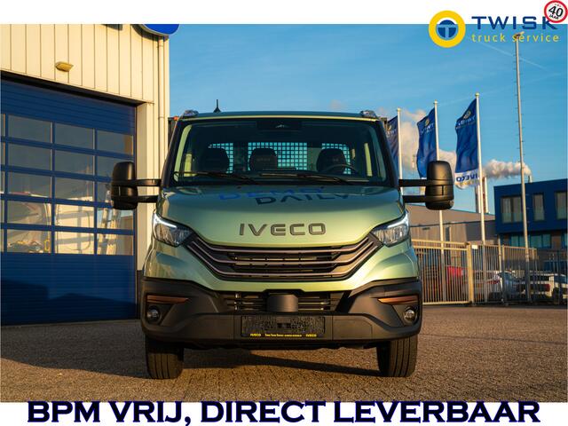 Iveco DAILY SPECIAL EDITION 35S16Ha8 BPM VRIJ 2.3 156pk/400nm Euro 6, 8 traps VOL automaat, open laadbak 410cm * 207cm, zeer rijk uitgerust