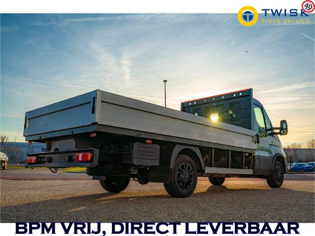 Iveco DAILY SPECIAL EDITION 35S16Ha8 BPM VRIJ 2.3 156pk/400nm Euro 6, 8 traps VOL automaat, open laadbak 410cm * 207cm, zeer rijk uitgerust