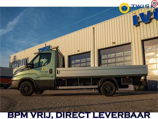 Iveco DAILY SPECIAL EDITION 35S16Ha8 BPM VRIJ 2.3 156pk/400nm Euro 6, 8 traps VOL automaat, open laadbak 410cm * 207cm, zeer rijk uitgerust
