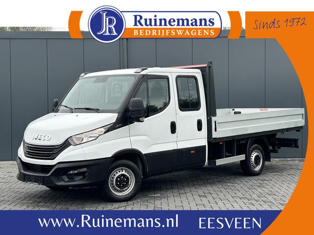 Iveco DAILY 35S14 2.3 D / PICK UP MET LANGE BAK / 7 PERSOONS DUBBELE CABINE / 22.770 KM / AIRCO / CRUISE / NAVI / 3.5 TONS TREKHAAK