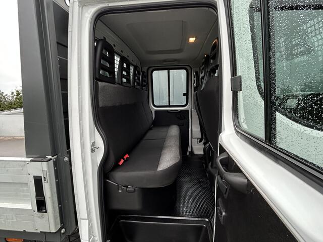 Iveco DAILY 35S14 2.3 D / PICK UP MET LANGE BAK / 7 PERSOONS DUBBELE CABINE / 22.770 KM / AIRCO / CRUISE / NAVI / 3.5 TONS TREKHAAK