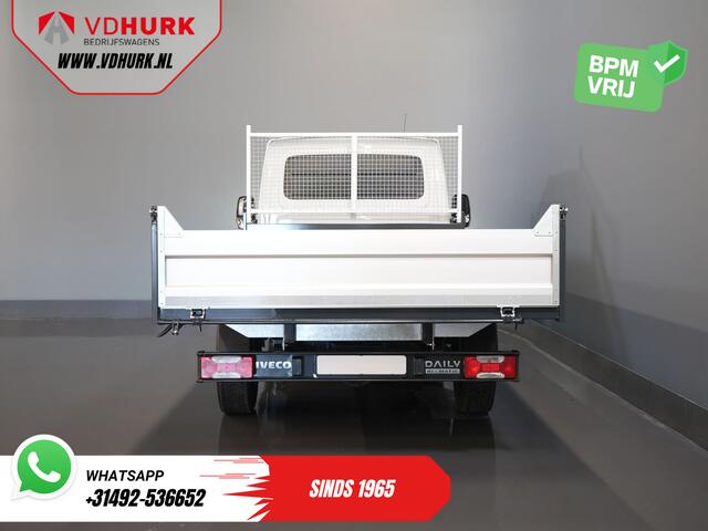 Iveco DAILY 35S16V 2.3 160 pk Aut. ZF 3 Zijde Kipper LED/ 3.5t Trekverm./ Gev.Stoel/ Climate/ Cruise/ DAB/ Open Laadbak/ Pick Up/ Tipper/ Kieper