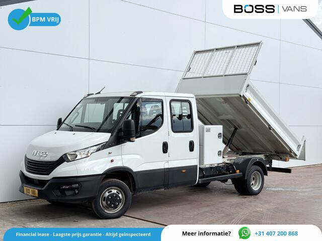 Iveco DAILY 35C16 3.0 Dubbele Cabine Kipper Dubbellucht Airco Navigatie 3.5t Trekhaak Tipper Benne