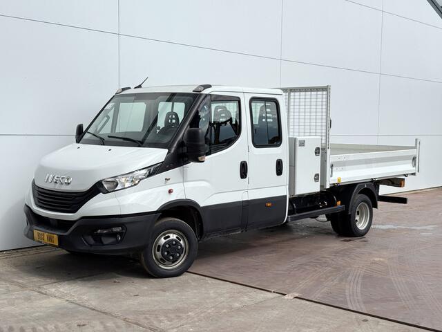 Iveco DAILY 35C16 3.0 Dubbele Cabine Kipper Dubbellucht Airco Navigatie 3.5t Trekhaak Tipper Benne