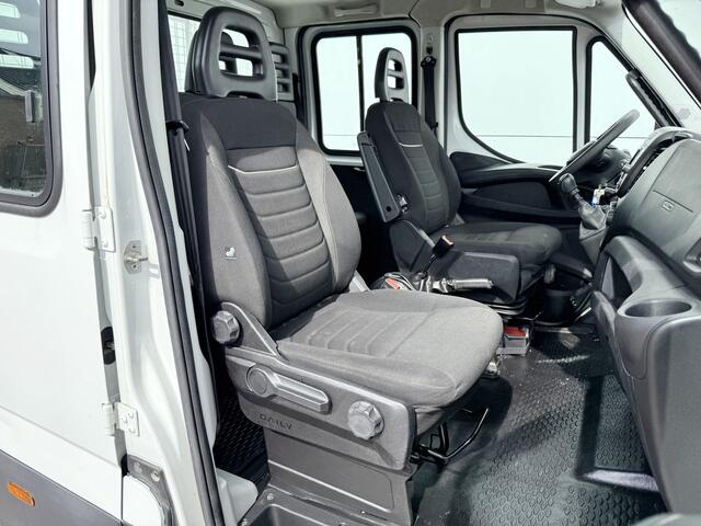 Iveco DAILY 35C16 3.0 Dubbele Cabine Kipper Dubbellucht Airco Navigatie 3.5t Trekhaak Tipper Benne