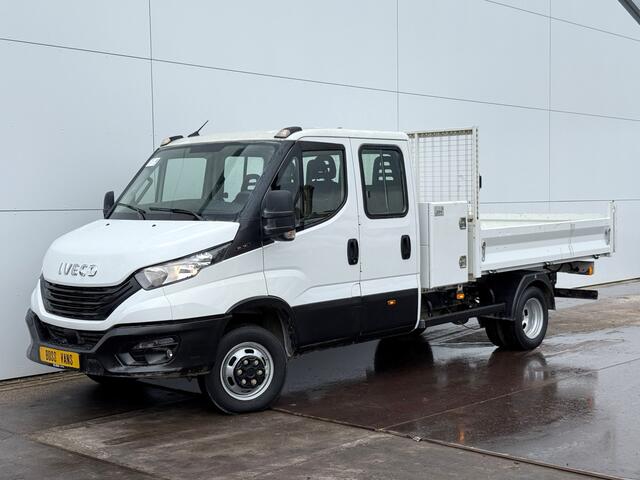 Iveco DAILY 35C16 3.0 Dubbele Cabine Kipper Dubbellucht Airco Navigatie Camera 3.5t Trekhaak Tipper Benne