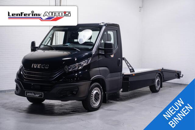 Iveco DAILY 35S18 180 pk Aut. Autotransporter BPM Vrij Adapt. Cruise, Navi, Trekhaak 3.500 kg, LED Koplampen, Nieuw 3-Zits