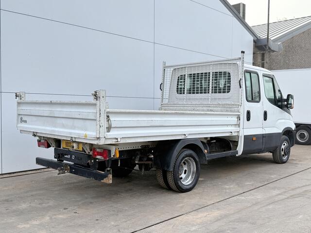 Iveco DAILY 35C14 2.3 Dubbele Cabine Dubbellucht 7 Stoelen Airco Cruise Control Trekhaak 3.5t Tipper Benne Kipper