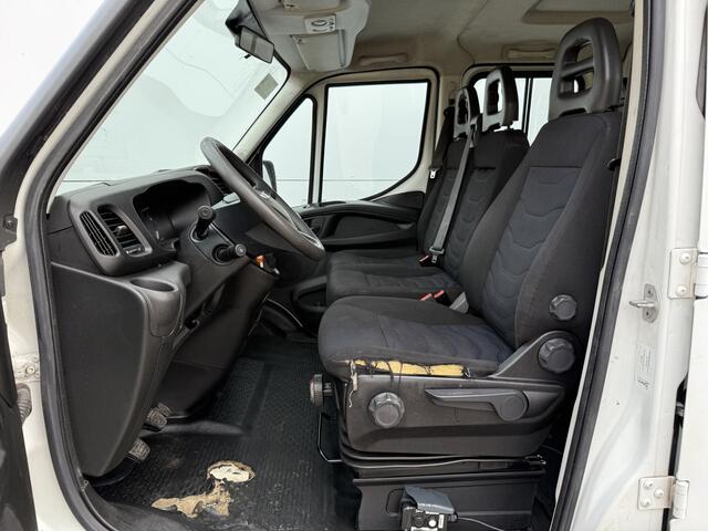 Iveco DAILY 35C14 2.3 Dubbele Cabine Dubbellucht 7 Stoelen Airco Cruise Control Trekhaak 3.5t Tipper Benne Kipper