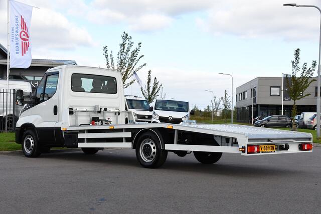 Iveco DAILY 35S18 | Oprijwagen | Geveerde stoel | 3,5t trekgw. | Adaptive CC | LED NAV ECC Adaptive CC | Faustmann opbouw | 1100 KG Laadvermogen