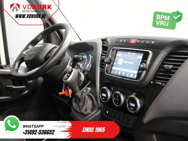Iveco DAILY 35S18HV 3.0 Aut. ZF BPM VRIJ! Bakwagen Laadklep/ Zijdeur/ LED/ Spoiler/ 3.5T trekverm./ Gev.Stoel/ Adapt.Cruise/ Navi/ Carplay/ Climate/ 440x210x230