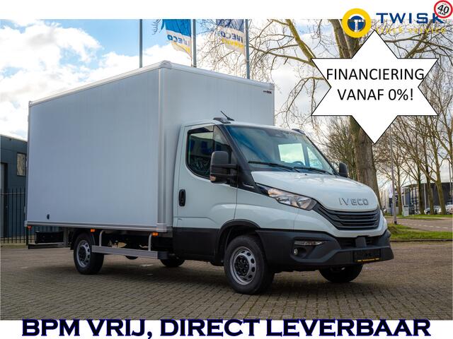Iveco DAILY 35s14a8 NIEUW + Citybox laadbak met achterdeuren, BPM vrij