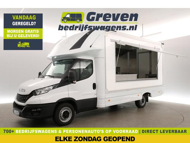 Iveco DAILY 35S14 2.3 410 | Foodtruck | Pannenkoek | Wafelijzer | Poffertjes | Crêpes | Stroopwafel | Suikerspin | Eventtruck | Verkoopwagen | Snackwagen | Zijdeur | Airco | Camera