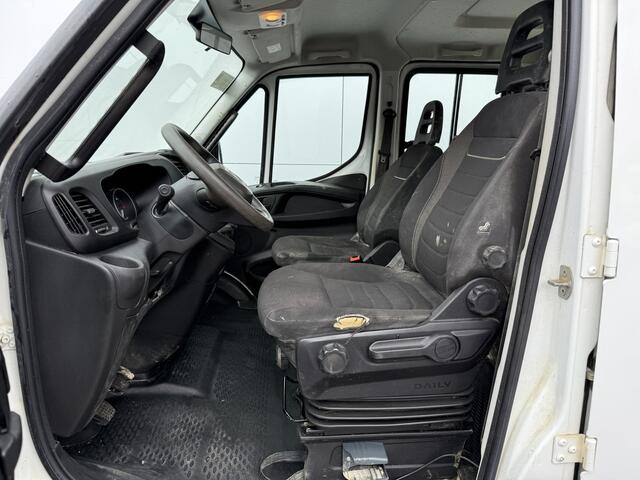 Iveco DAILY 35C16 3.0 Dubbele Cabine Kipper Mixto DoKa Dubbellucht Airco Navigatie Camera 3.5t Trekhaak Tipper Benne