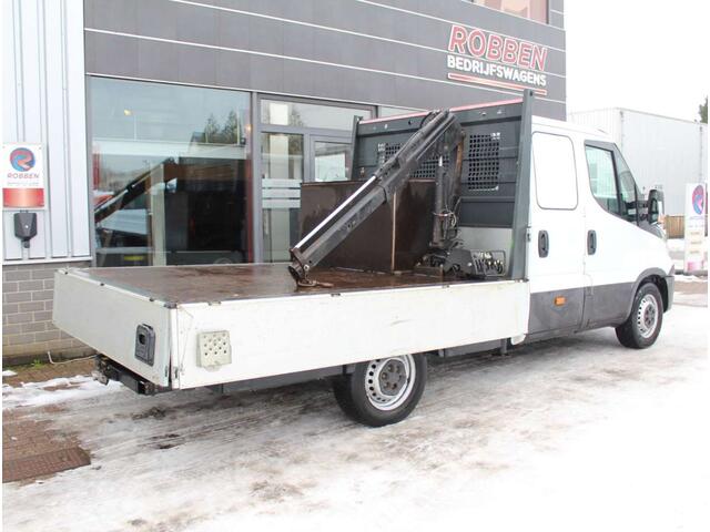 Iveco DAILY 35S12D 2.3 345 Dub. Cabine Open Laadbak Kraan