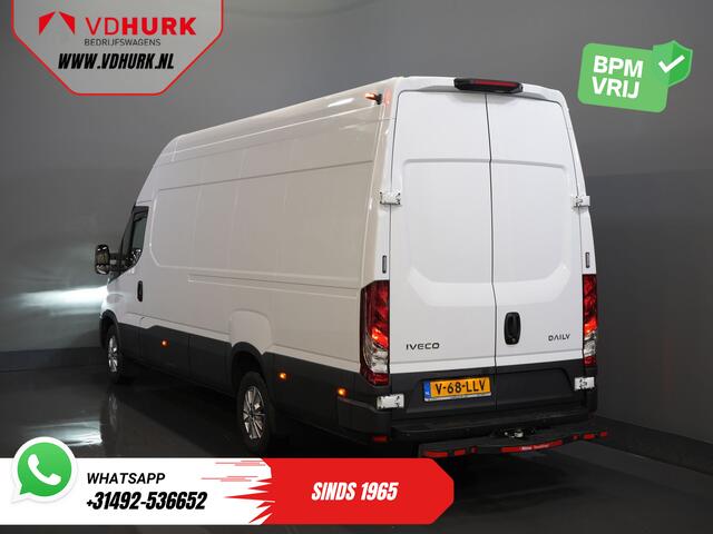 Iveco DAILY 35S18HV 3.0 180 pk Aut. L4H3 Face Lift/ Luchtvering/ LED/ Flitsers/ Adapt.Cruise/ Gev.stoel/ 270gr deuren/ Trekhaak/ Navi/ Climate/ Carplay/ Camera/ PDC/ 16"LMV